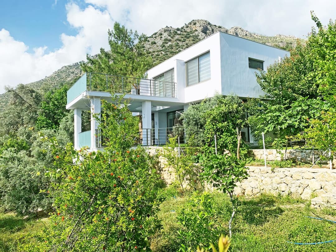 Villa With a Private Heated Pool, Jacuzzi, Overlooking Spectacular Views Of The Sea fotoğrafı