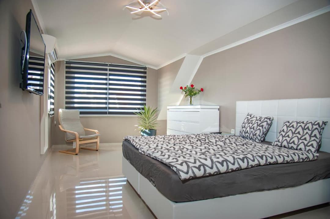 Penthouse, 3 Schlafzimmern, Meerblick, Alanya, Kestel fotoğrafı